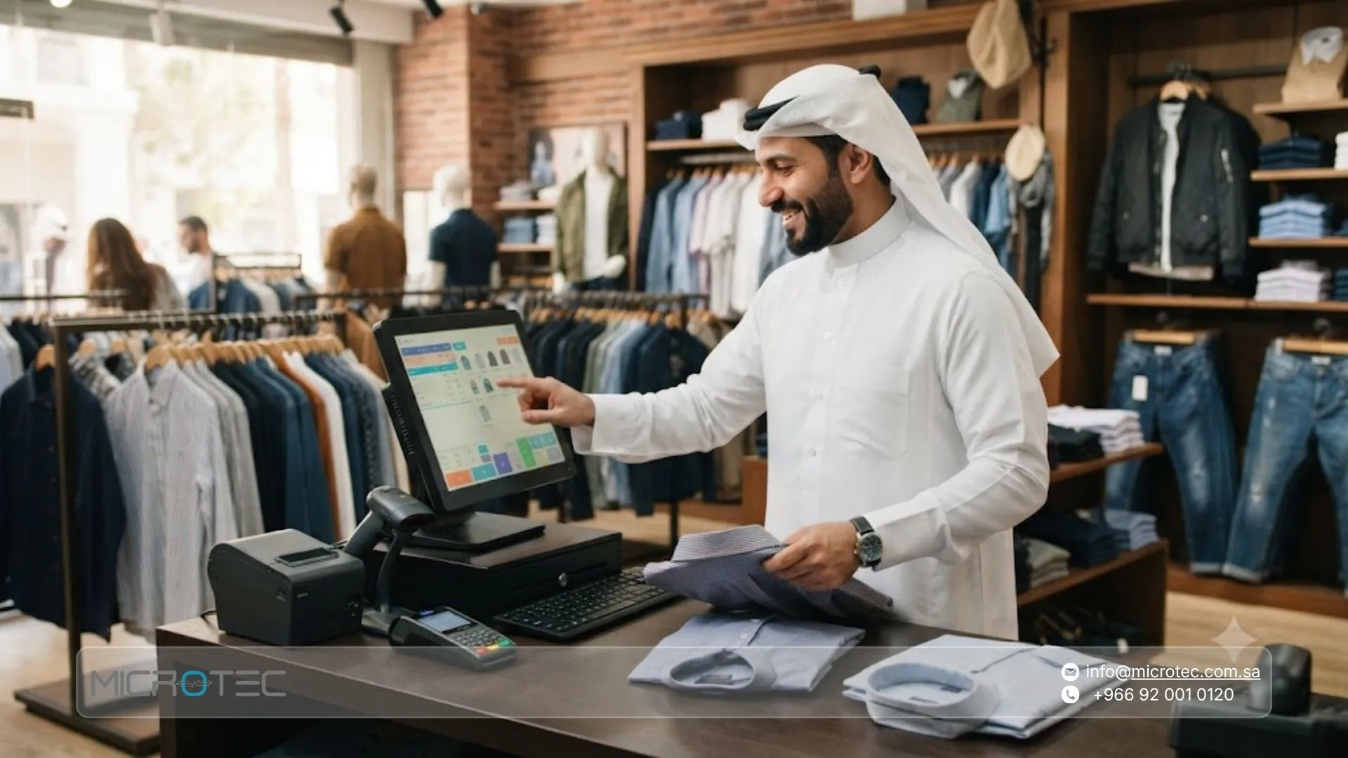 نظام محاسبة لـمحلات الملابس