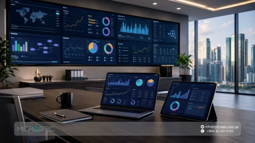 ما هي فؤائد برنامج محاسبة ERP للمؤسسات متوسطة وكبيرة الحجم؟