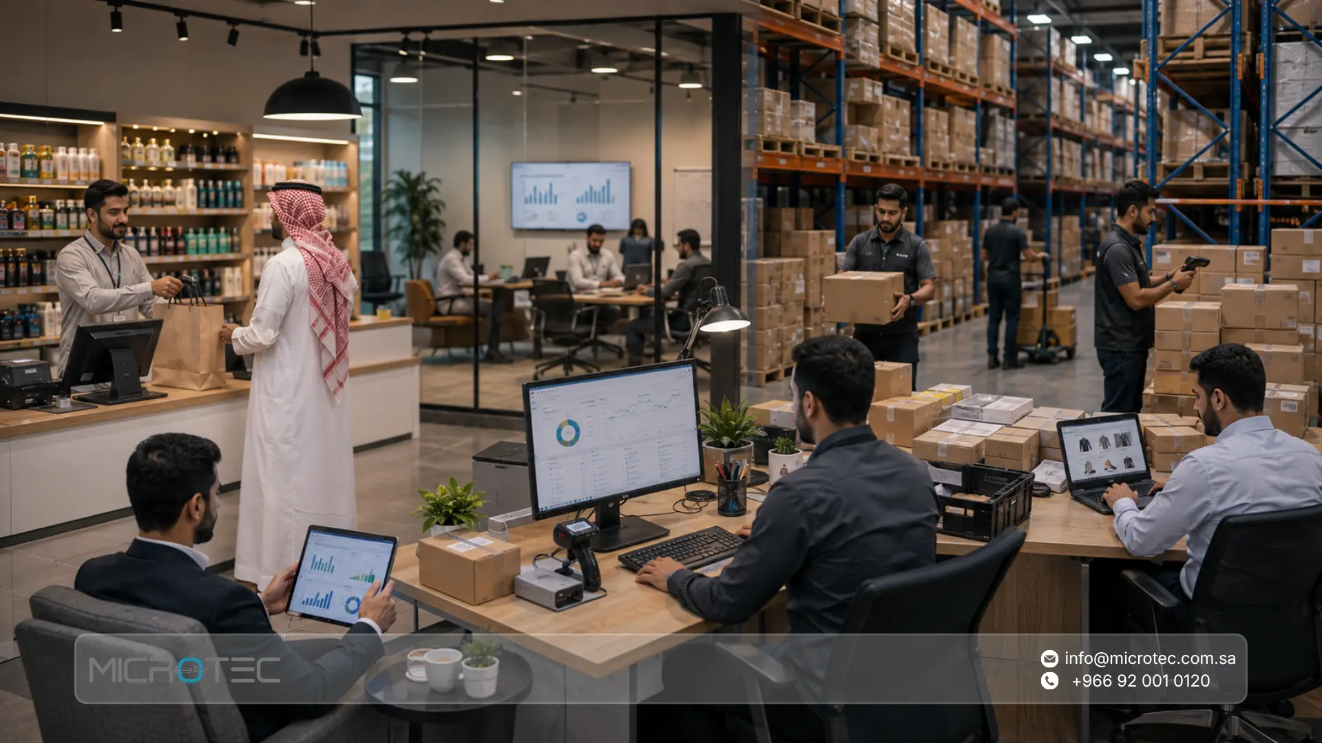 نظام erp للمتاجر الالكترونية والمخازن