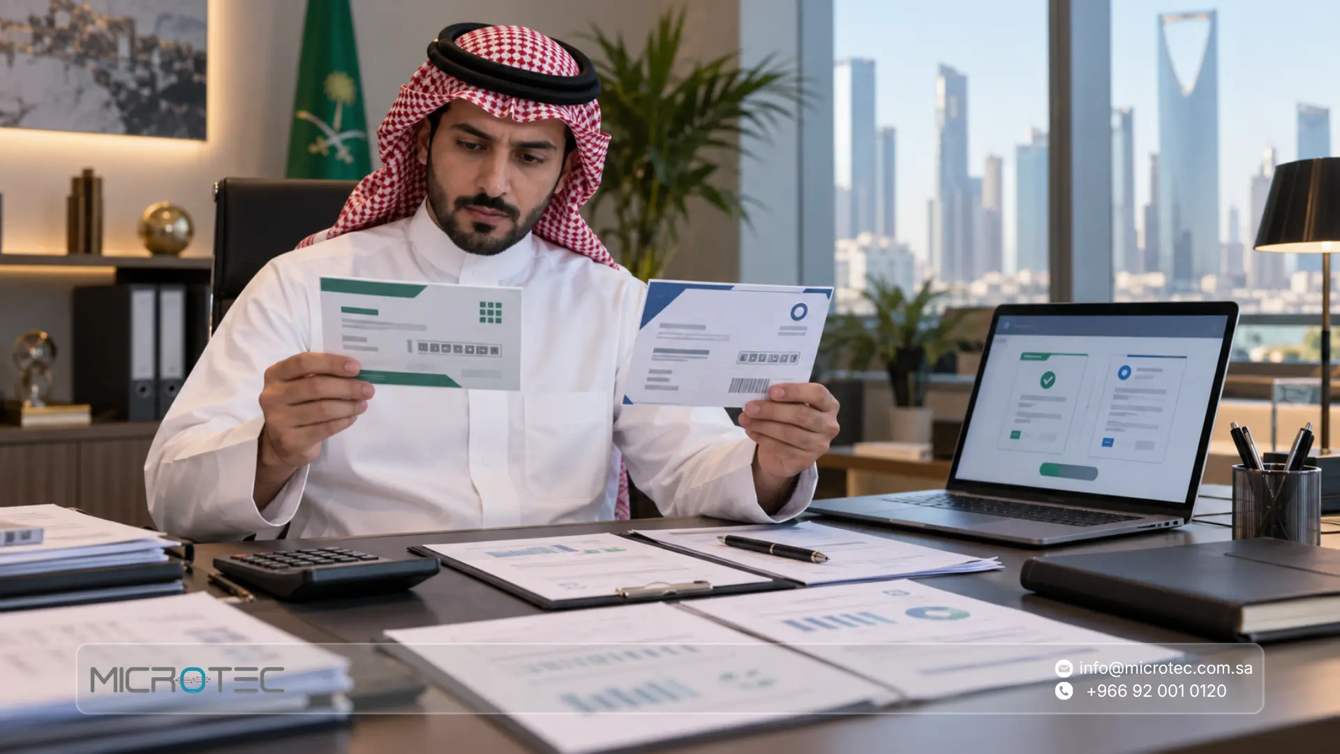 كيفية التحقق من الرقم الضريبي في السعودية