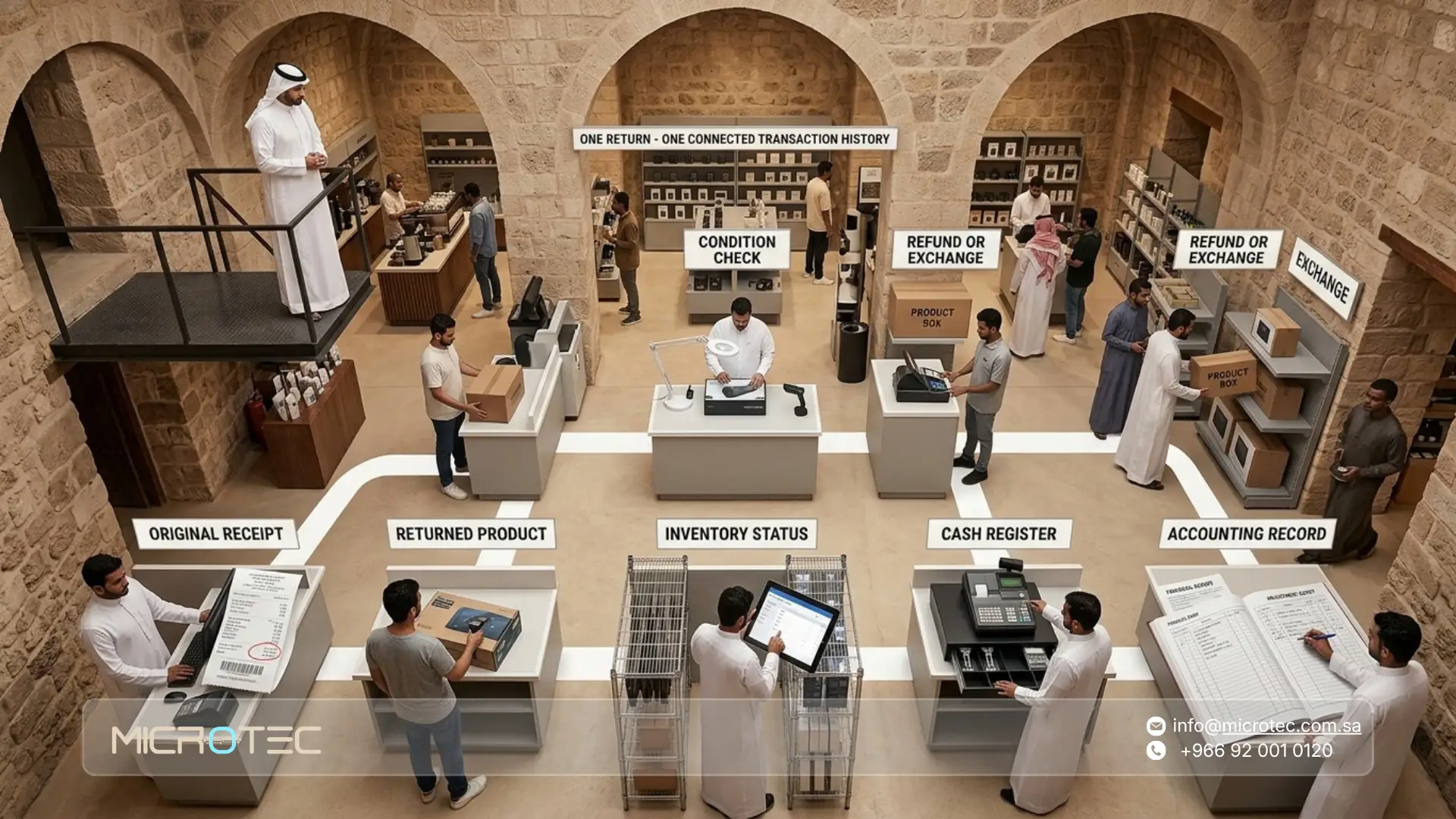 سياسة الاستبدال والاسترجاع: ما شروطها وكيف تطبقها في الكاشير؟ 3 تعريف سياسة الاسترجاع وحدودها داخل المحل