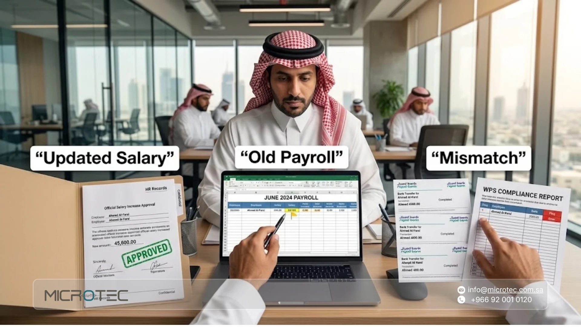 حماية الأجور في السعودية: كيف ترفع ملف WPS وتتجنب المخالفات؟ 2 أفضل برنامج محاسبة ورواتب متوافق مع حماية الأجور