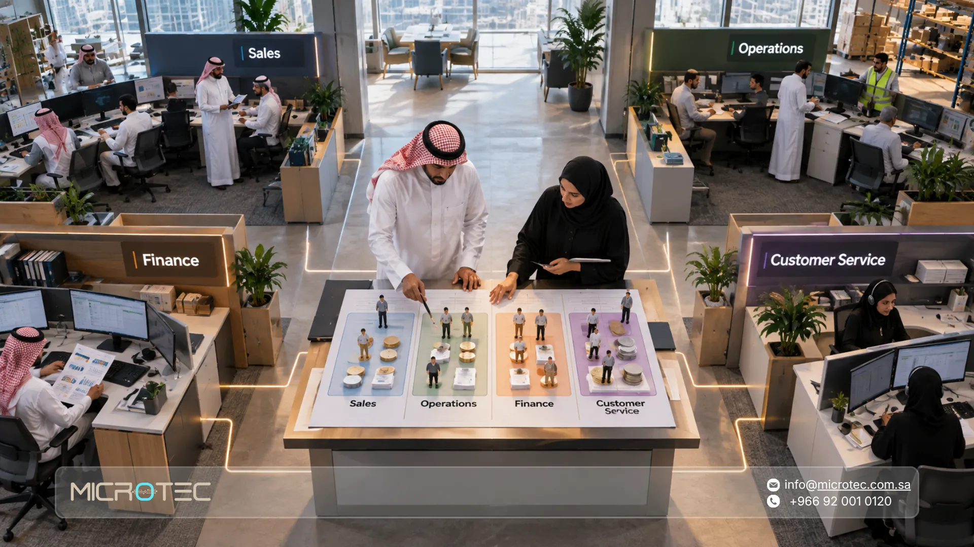 برنامج ERP للموارد البشرية: كيف تربط الرواتب والإجازات بالمالية؟ 2 نظام ERP للموارد البشرية والرواتب