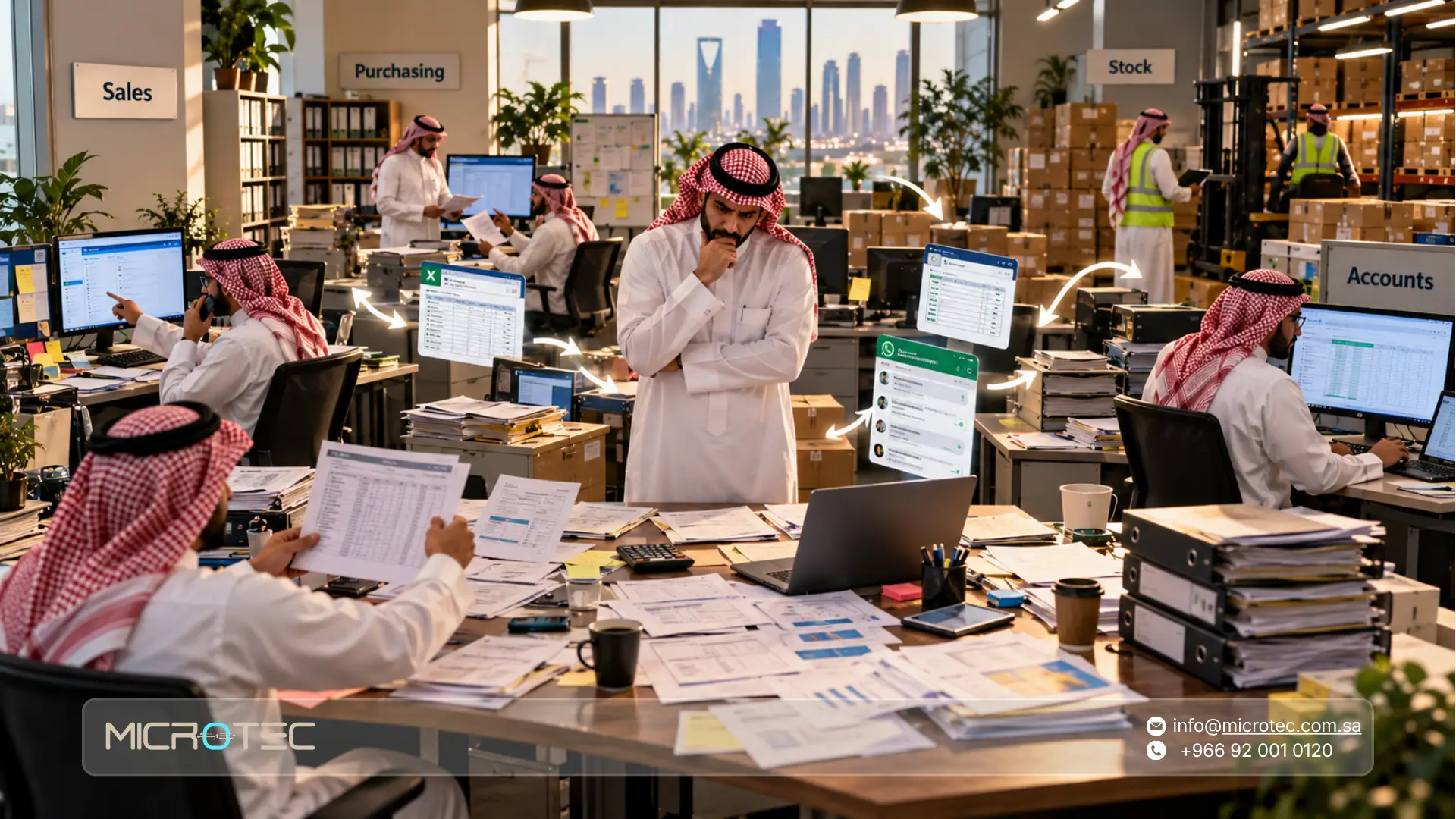 نظام تخطيط موارد المنشأة ERP: متى تحتاجه شركتك الصغيرة أو المتوسطة؟