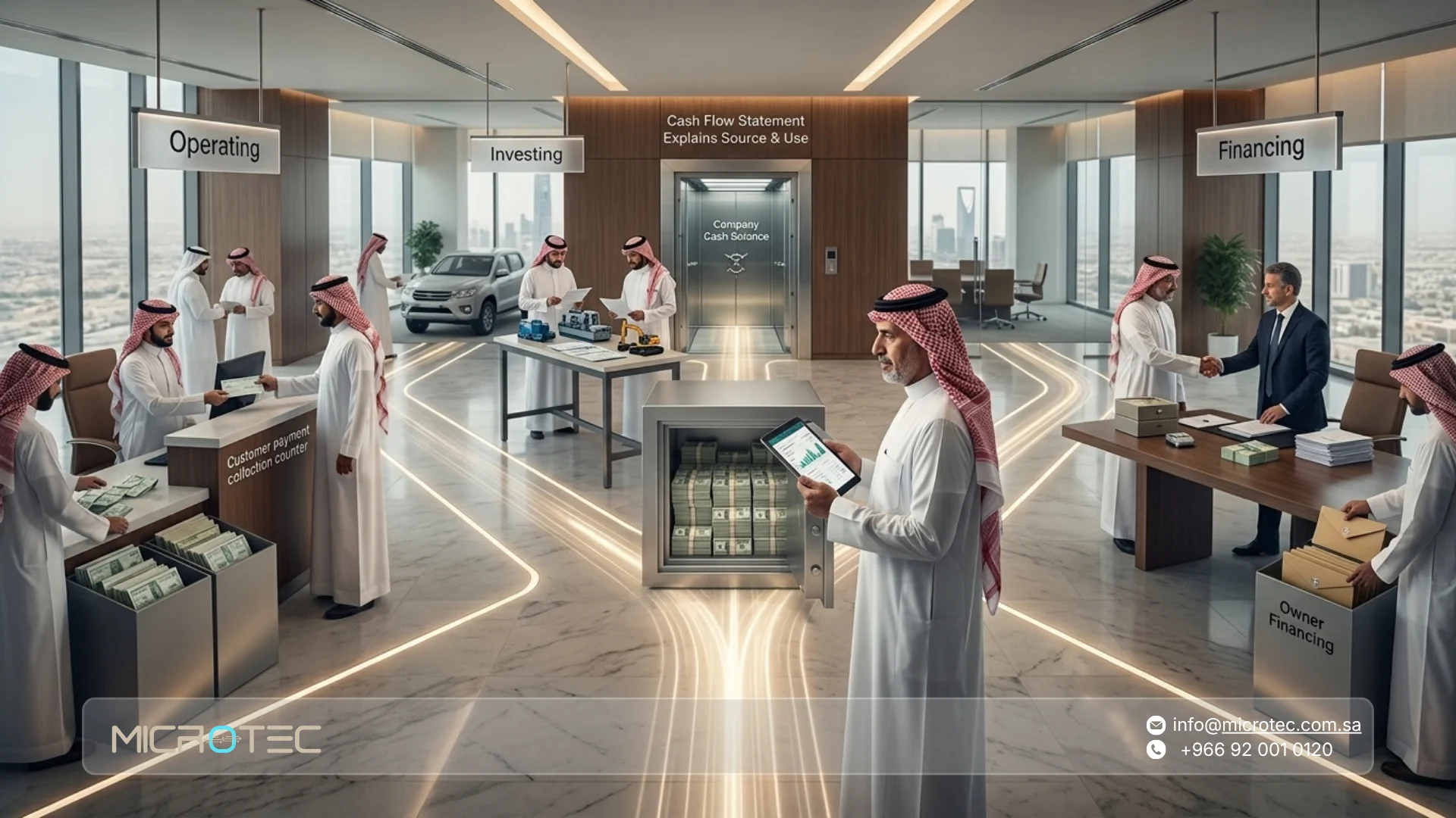 ميكروتيك: أفضل نظام محاسبة في السعودية لمتابعة السيولة