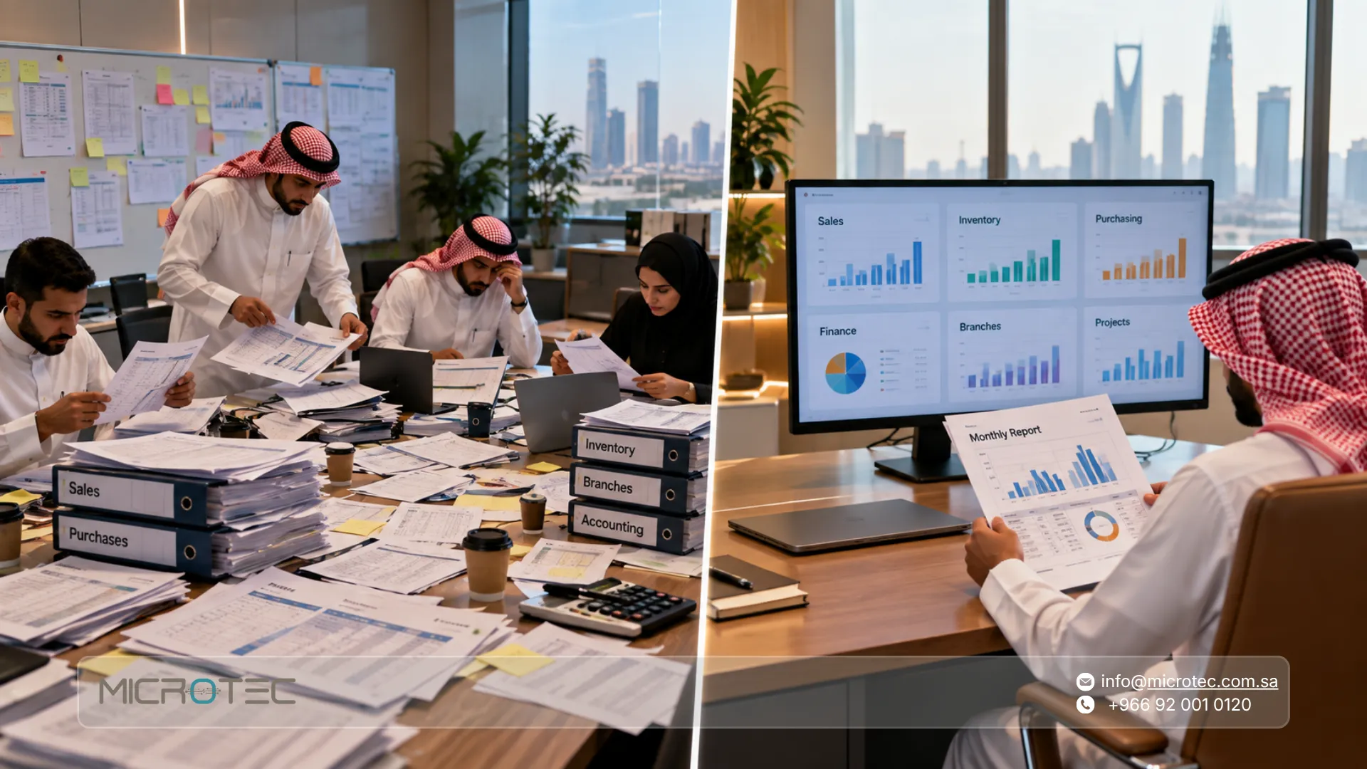فوائد نظام ERP الحقيقية: لماذا لا يكفي برنامج المحاسبة وحده؟ 1 مستقبل تخطيط موارد المؤسسات