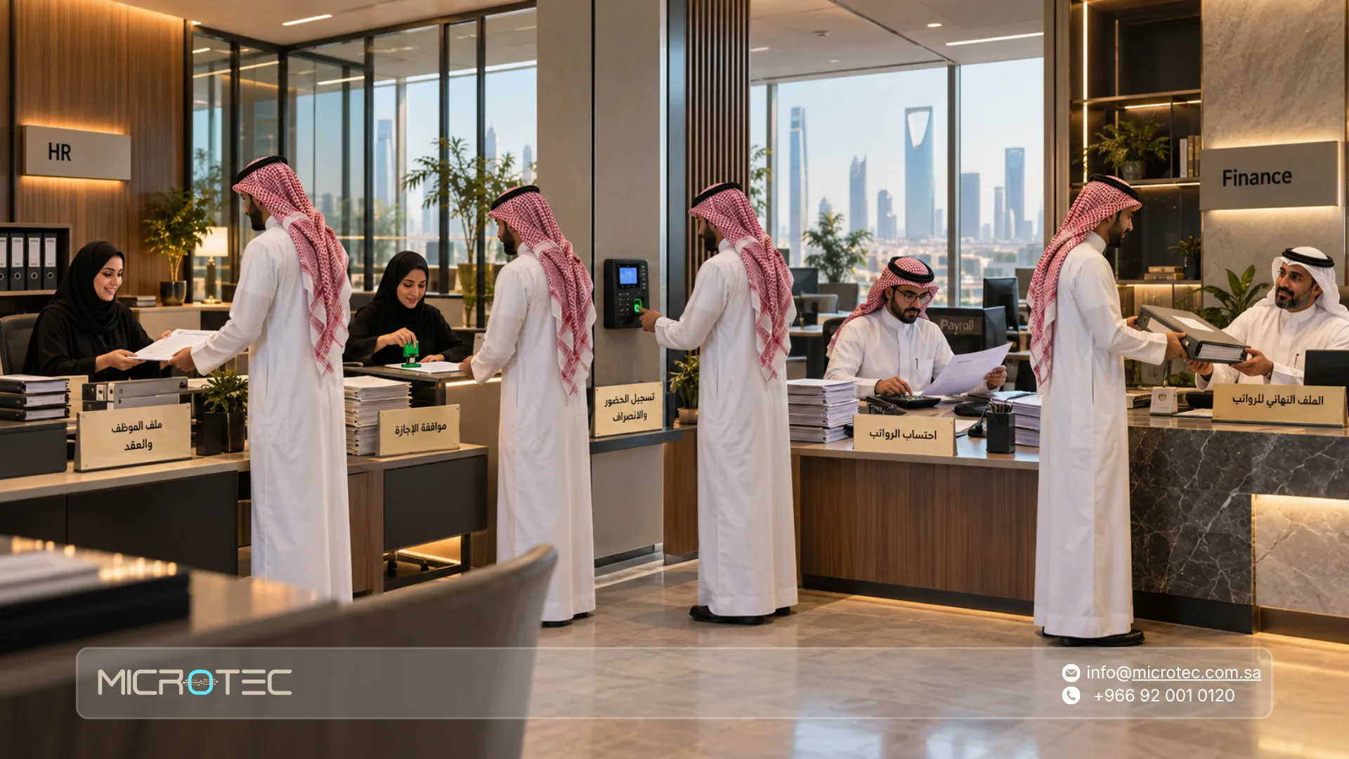 برنامج ERP للموارد البشرية: كيف تربط الرواتب والإجازات بالمالية؟ 1 برنامج ERP للموارد البشرية: التعريف والمشكلة التي يحلها
