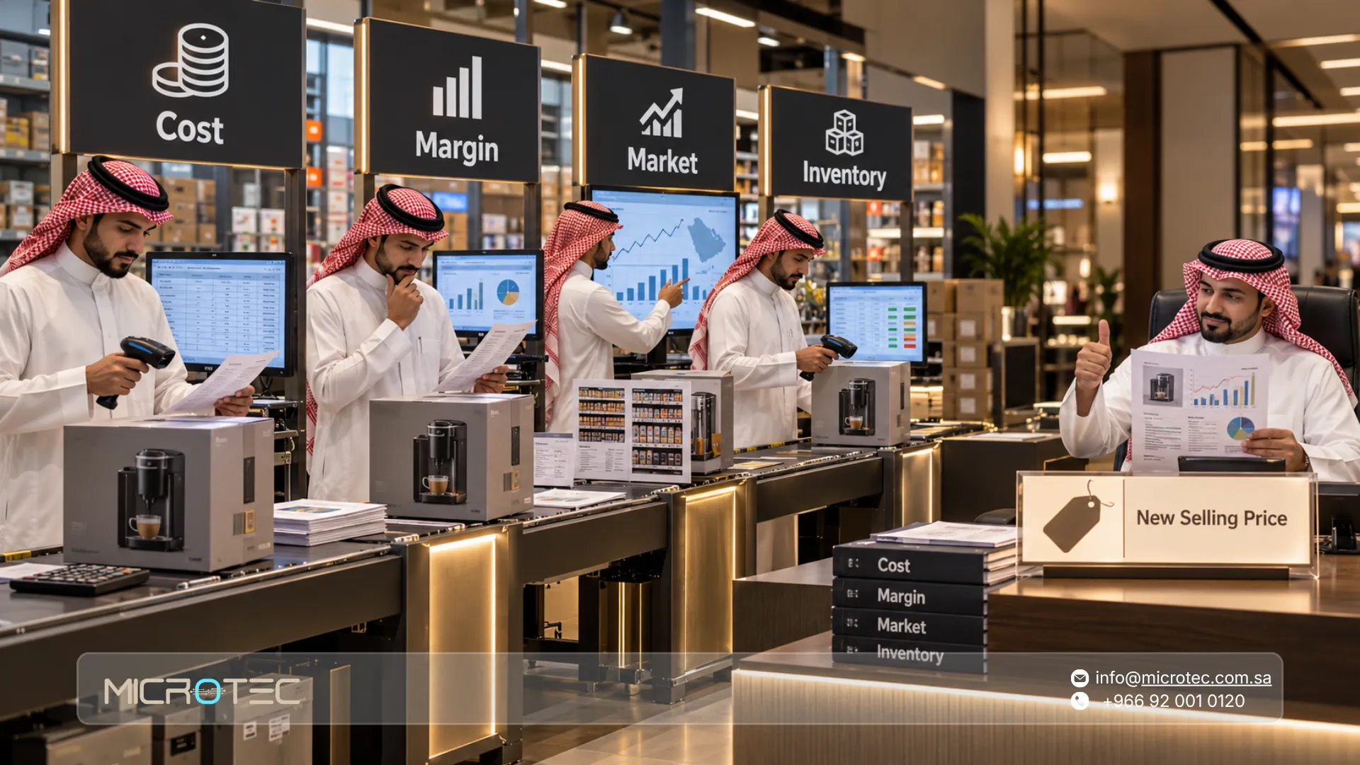 تسعير المنتجات وتحليل الأصناف الأكثر مبيعاً