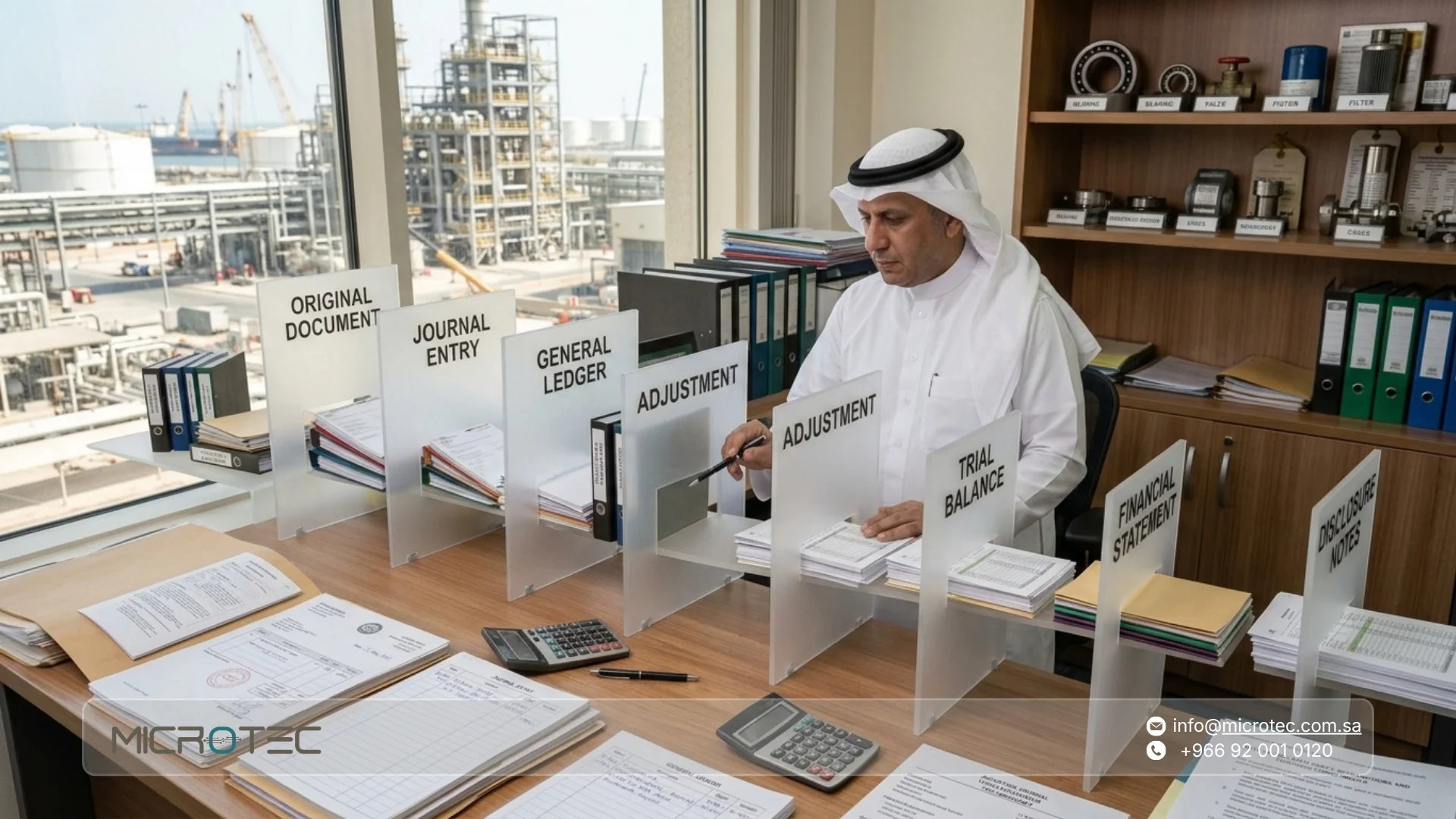 متطلبات المعايير المحاسبية السعودية داخل دفاترك