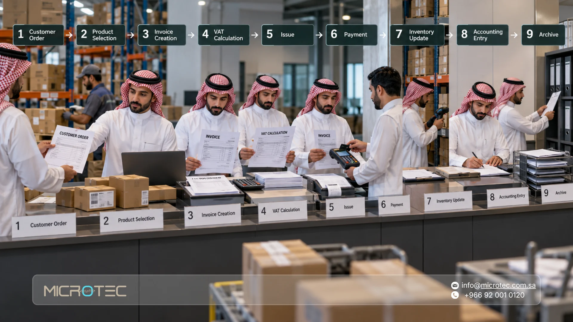 عمل فاتورة الكترونية خطوة بخطوة: من إنشاء الفاتورة حتى إصدارها 2 ما تحتاجه قبل إصدار فاتورة ضريبية إلكترونية
