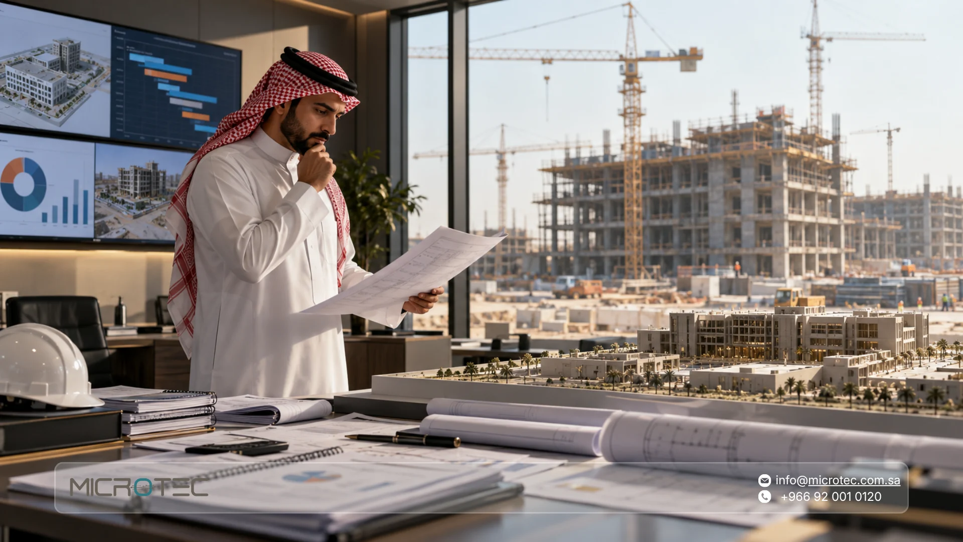 برنامج ERP للمقاولات والمصانع: كيف تربط المشاريع والإنتاج بالتكاليف؟