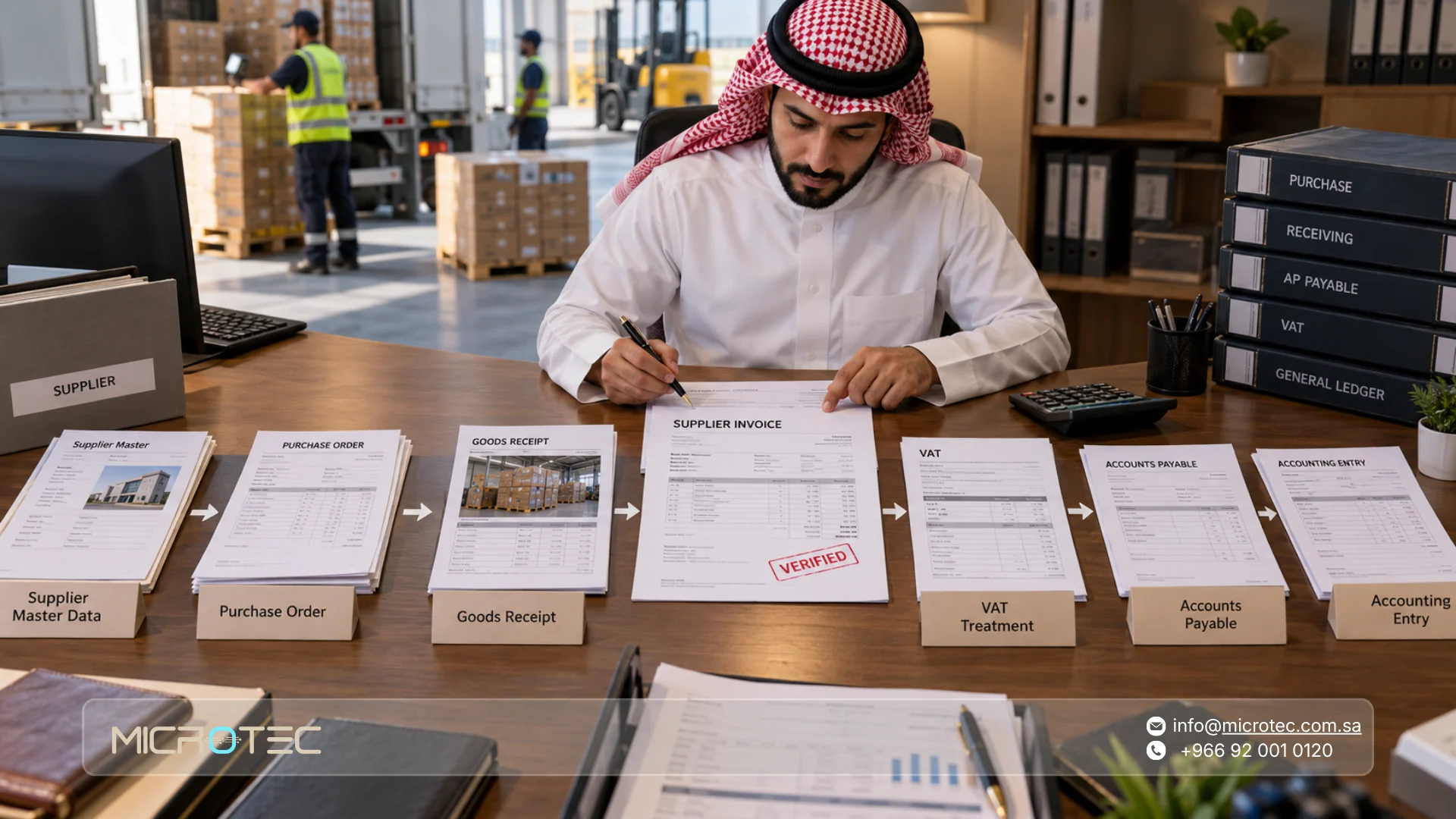 خطوات التحقق من الفاتورة الإلكترونية عملياً
