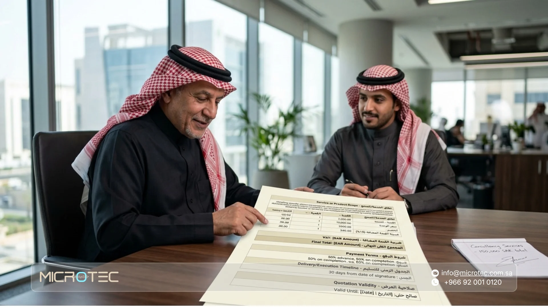عرض سعر احترافي في السعودية: كيف تكتبه وتزيد فرص قبوله؟ 3 كيف تجهز عرض سعر مقاولات؟