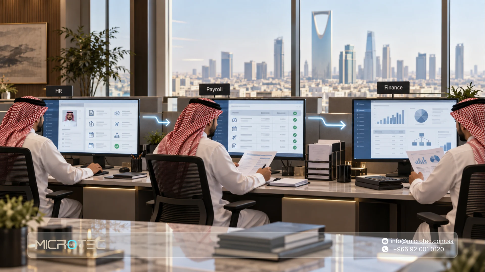 برنامج ERP للموارد البشرية: كيف تربط الرواتب والإجازات بالمالية؟